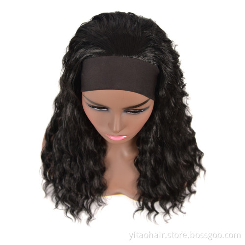 Kinky Curly Hair Hair Color Crochet Braid Hair Colorful Ombre Wig Gold Mixed Wave Blue and Black Style Technique SELINA